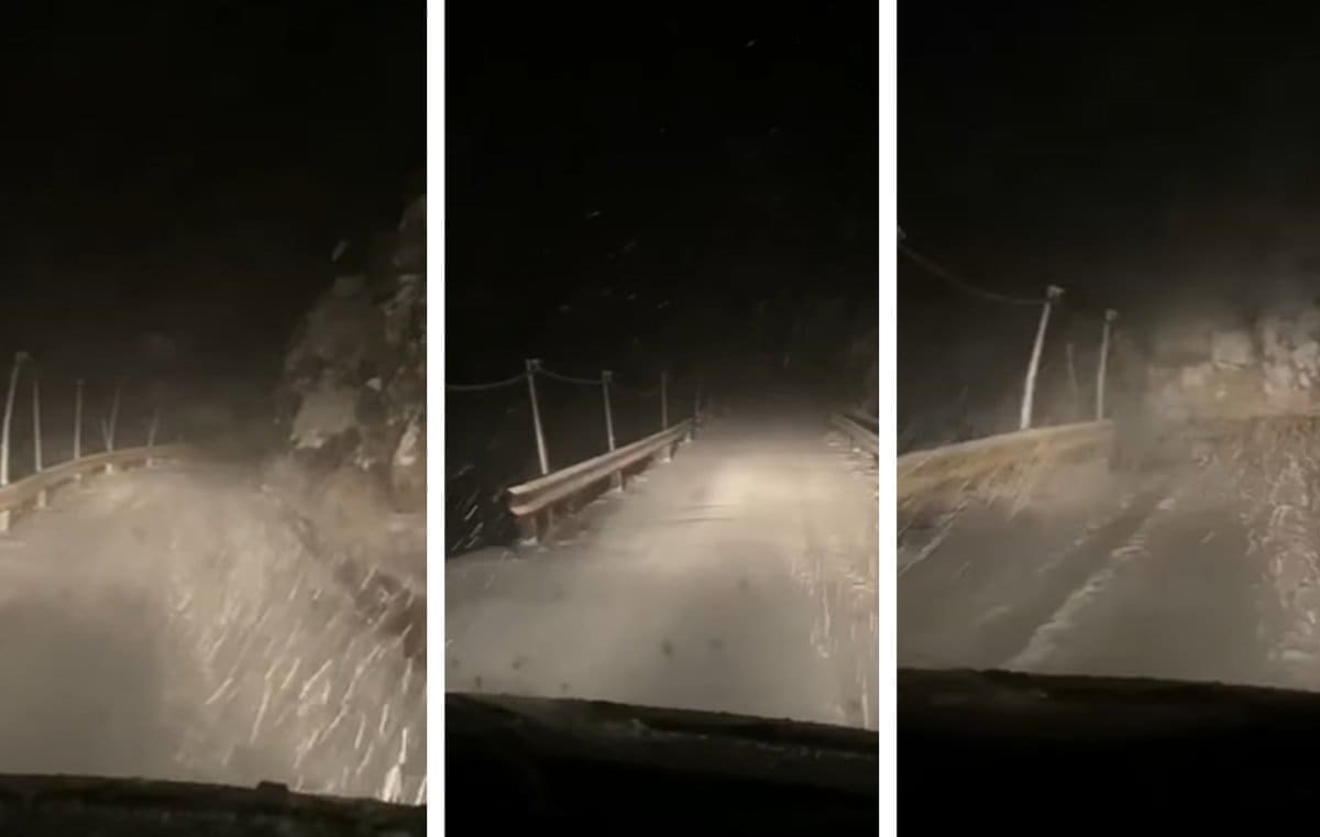 STIGLO NAM JE VELIKO ZAHLAĐENJE Snježne pahulje i niska temperatura u Dalmaciji! Obilne padaline diljem obale, evo kako 'sniježi' na Biokovu...