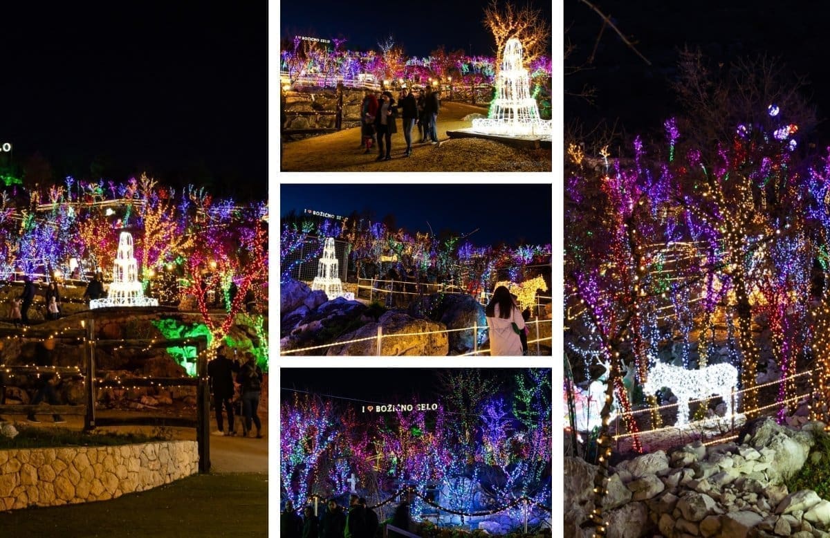 ČAROBNI PRIZORI KOJE ODUŠEVLJAVAJU Nikad viđeni kadrovi "Božićnog sela" ostavljaju bez daha: Tisuće lampica impresionirale su poznatog splitskog fotografa. Evo što je snimio