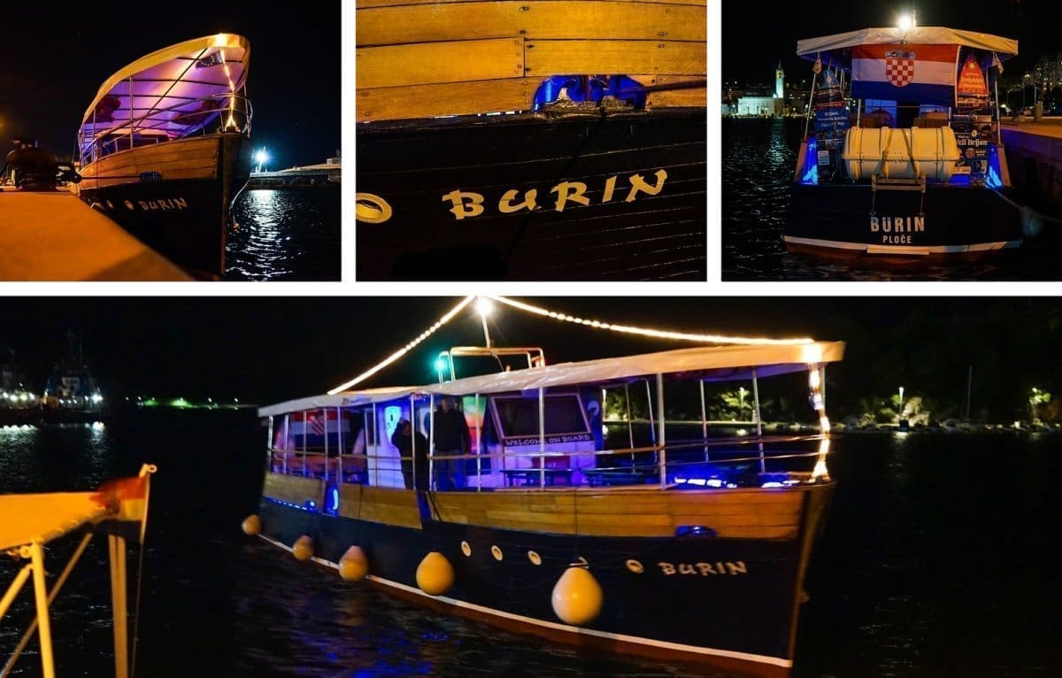 DALMATINCI NISU NI SVJESNI ŠTO IM SE NALAZI 'ISPRED NOSA' Zanimljiv brod usidren na poznatoj rivi. Za ovog ljepotana veže se jako zanimljiva priča: Brojni su guštali...