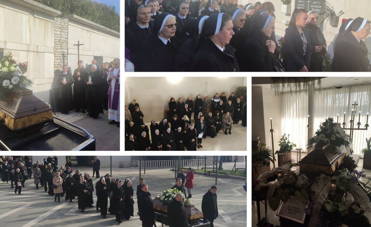 TUGA I BOL NA SPLITSKOM LOVRINCU Mnogi su na posljednji počinak ispratili svima poznati sestru Ljubicu Kovač: "Radila je do svoje smrti, bolovala je samo deset dana"