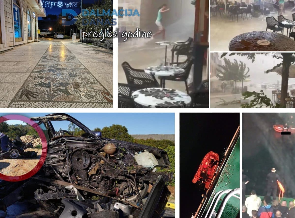 SKANDALOZNA 2022. NA DALMATINSKIM OTOCIMA Srušio se zrakoplov na Braču, apokalipsa na Visu, a tragične nesreće i požari odnijeli su više života