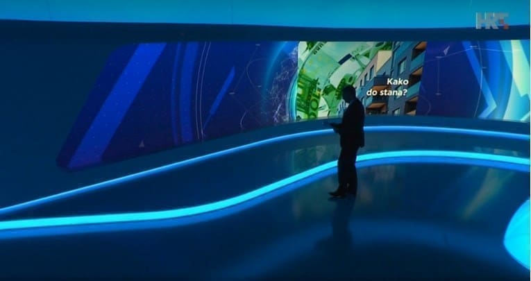 NEVJEROJATNO Mačka slučajno završila na početku HTV-ovog Dnevnika