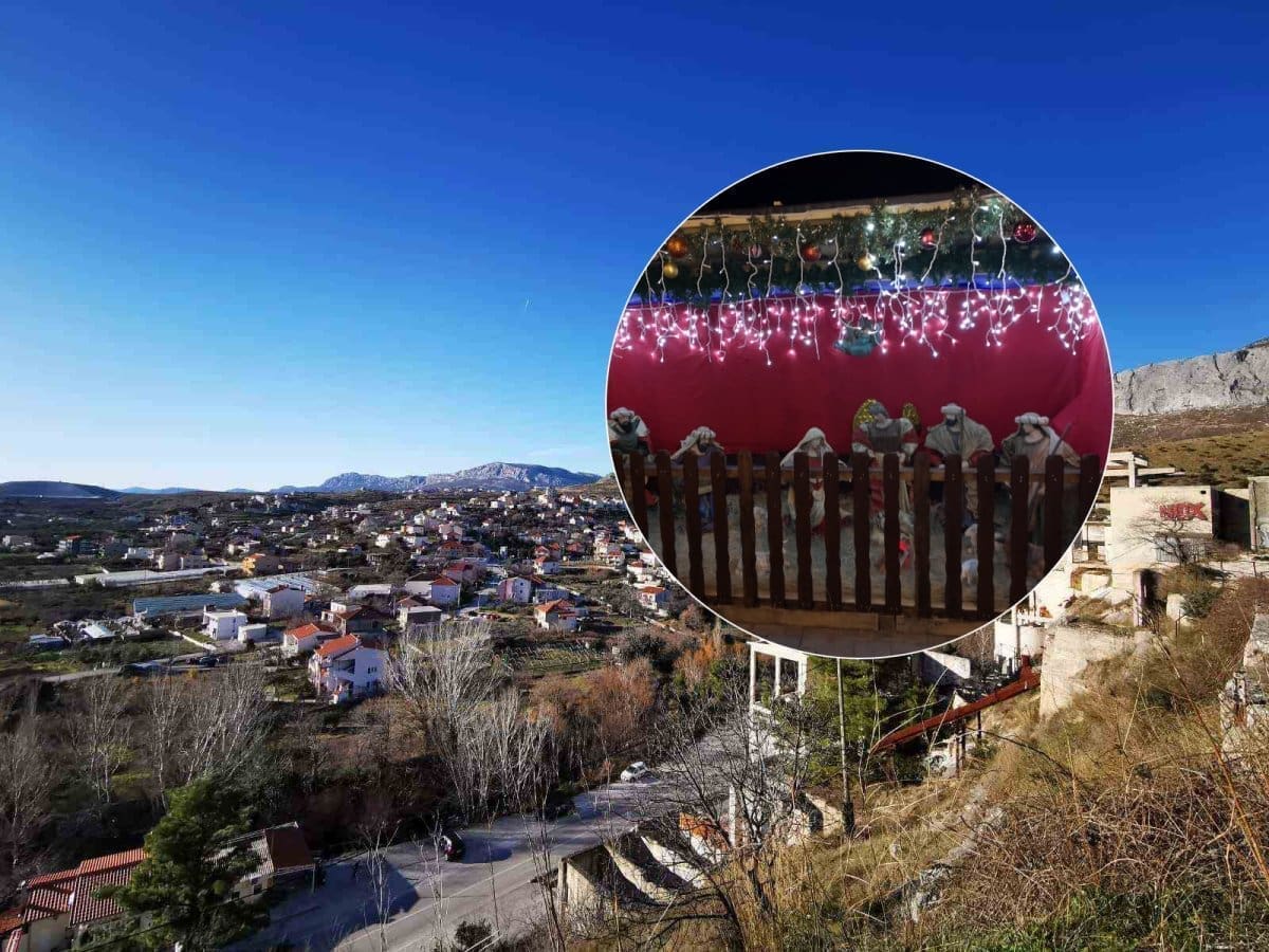 SRAMOTA NA ISTOKU SPLITA Netko je otuđio figure i rasvjetu iz jaslica vrijednih preko tri tisuće eura