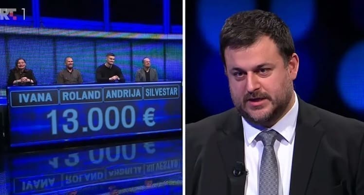 Lovac se pogubio na 14. pitanju i izgubio. Kandidati uzeli 13.000 eura, a evo što Kotiga nije znao...