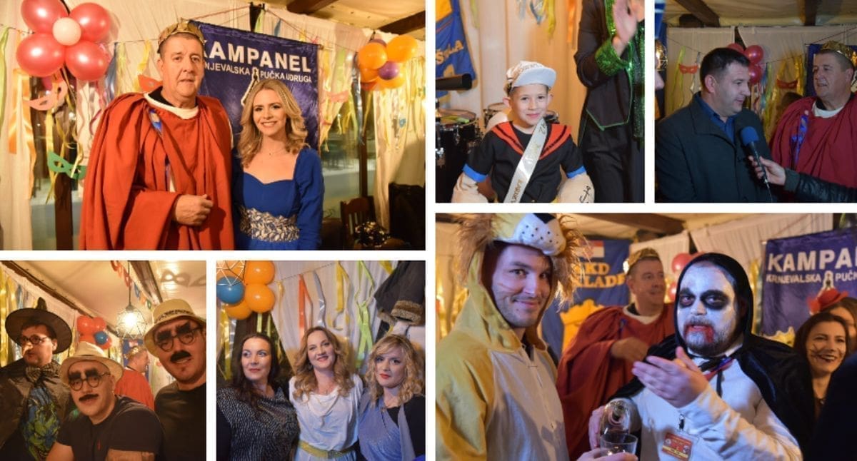 MAŠKARANO LUDILO U KAŠTELIMA Maškare preuzele ključeve grada, izabrane kraljice krnjevala