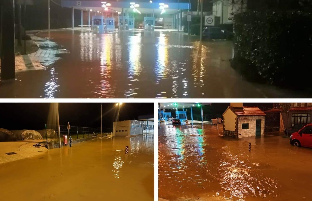 DRAMATIČNI PRIZORI U ZAGORI Voda paralizirala prometnicu, vatrogasci ispumpavali brojne objekte: Veliko nevrijeme zahvatilo Dalmaciju