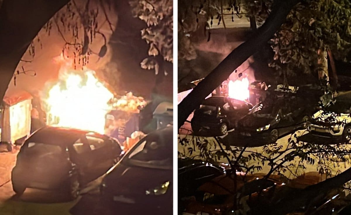 SPLIĆANI, HITNO POMAKNITE SVOJA VOZILA! Gore kontejneri na jednom splitskom parkiralištu: Vatrogasci su na terenu