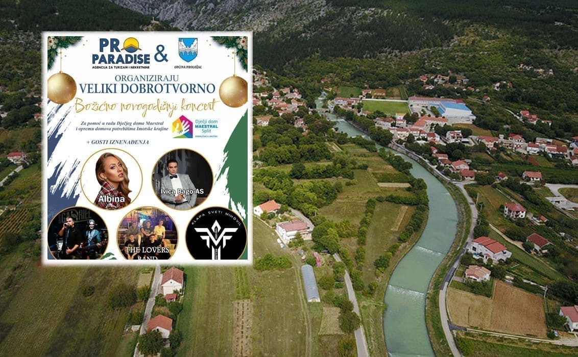 HUMANITARNI KONCERT KOJI SE PRIPREMAO MJESECIMA Sva sredstva bit će donirana za pomoć u radu Dječjeg doma Maestral podružnica Imotski i opremi domova potrebitima s područja Imotske krajine