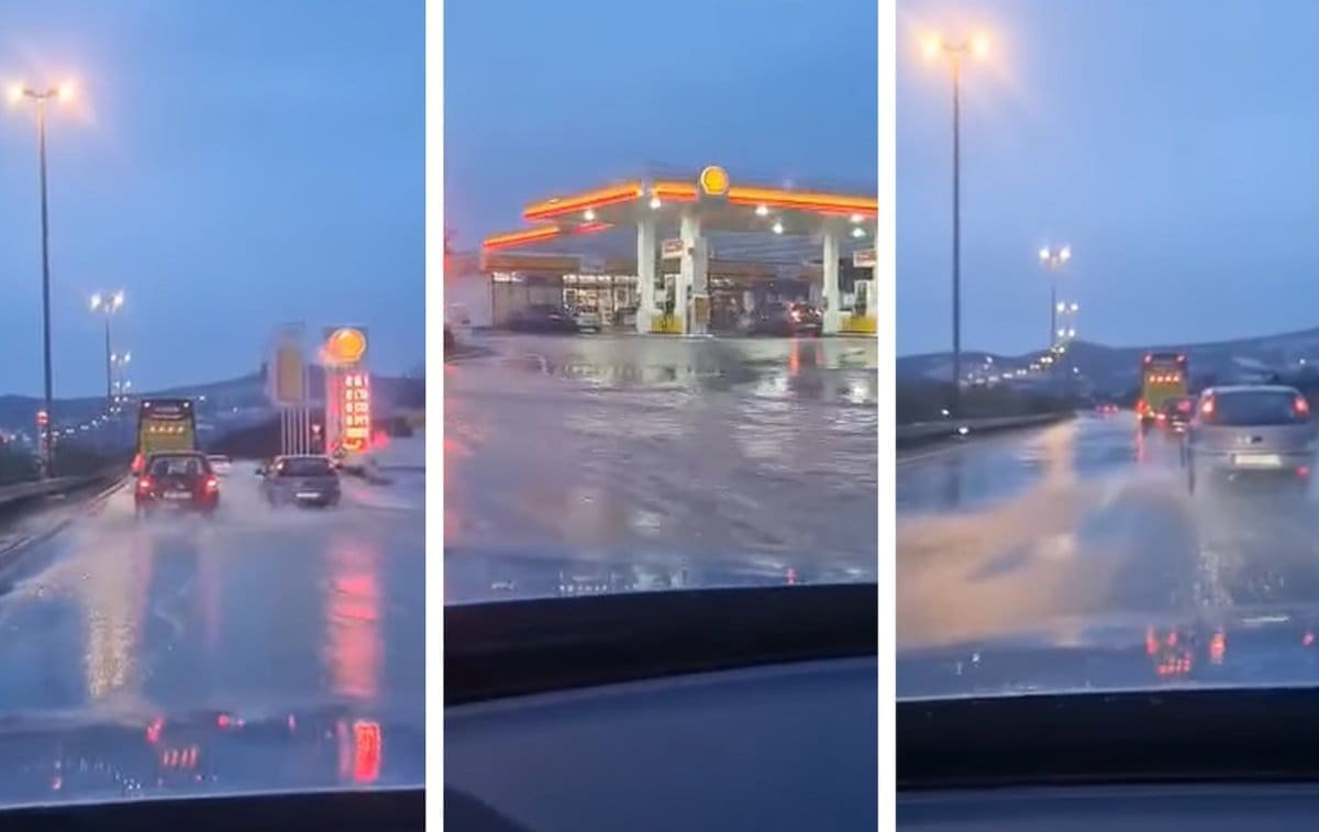 BUJICA NOSILA SVE PRED SOBOM Nevjerojatna snimka iz Kaštela dijeli se društvenim mrežama! Automobili su jedva prolazili, nastao je totalni kaos na cesti