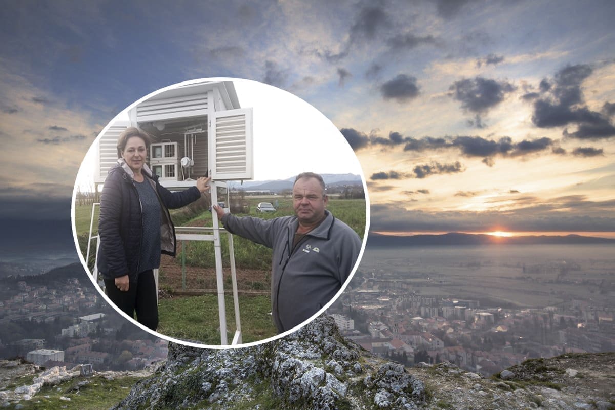 Ovaj bračni par već 20 godina prati vrijeme i klimu u Sinju, prepričali su najzanimljivije događaje