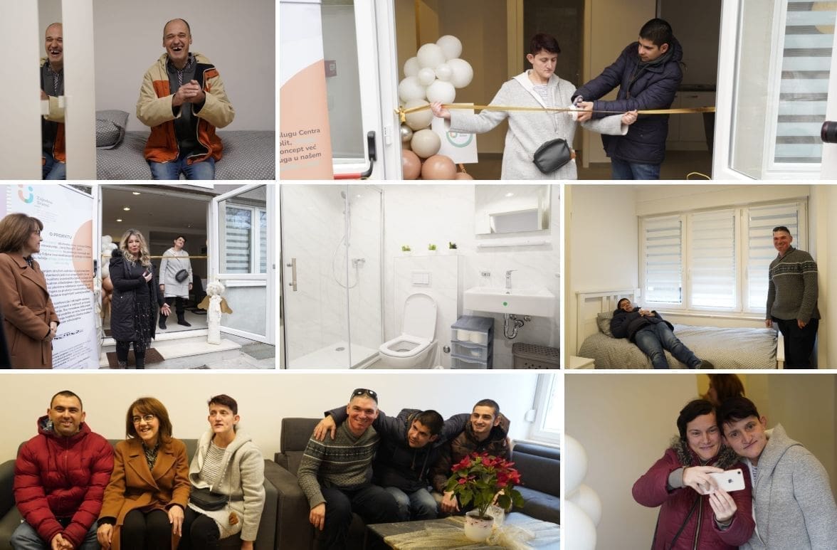 ZAJEDNO SRETNI Šest dojučerašnjih štićenika "Juraja Bonačija" uselilo u svoj stan