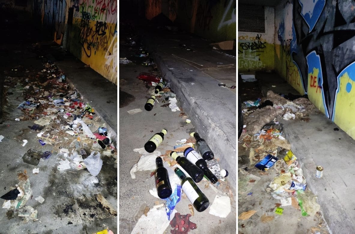 CRNA STRANA SPLITA Građani su zgroženi: "Vidite ove divotice u garaži ispod Doma mladih"