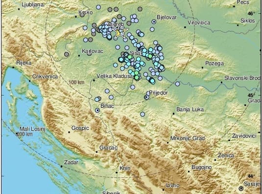 ZATRESLO SE U HRVATSKOJ "Osjećala sam samo jaku tutnjavu, zvučalo je zastrašujuće"