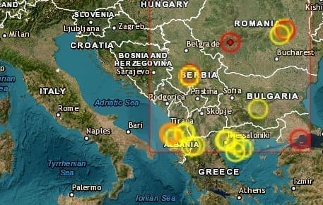 SNAŽAN POTRES POGODIO REGIJU "Treslo je dvadesetak sekundi"