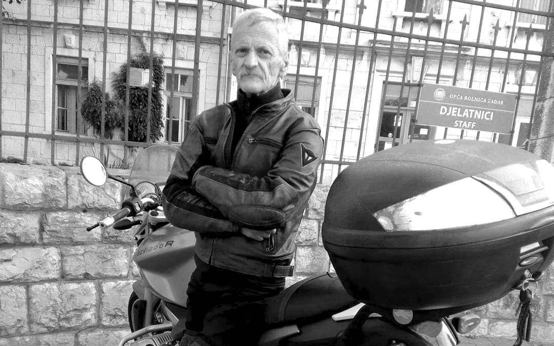 TUGA U SPLITU Preminula legenda moto scene Boris Mrđen - Buco