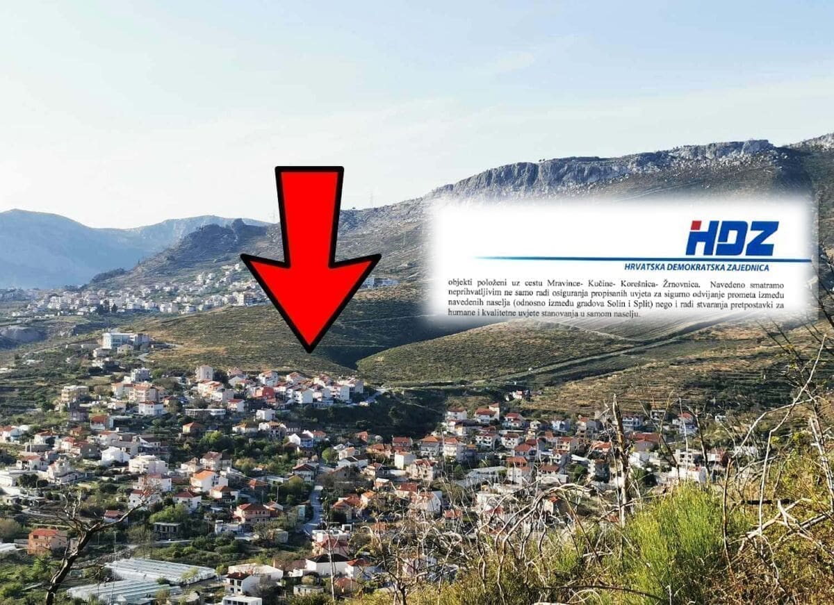 SPLITSKI HDZ UPUTIO PRIMJEDBE NA PRIJEDLOG POS-a NA KOREŠNICI: "Nema gradnje bez infrastrukture za Žrnovnicu"