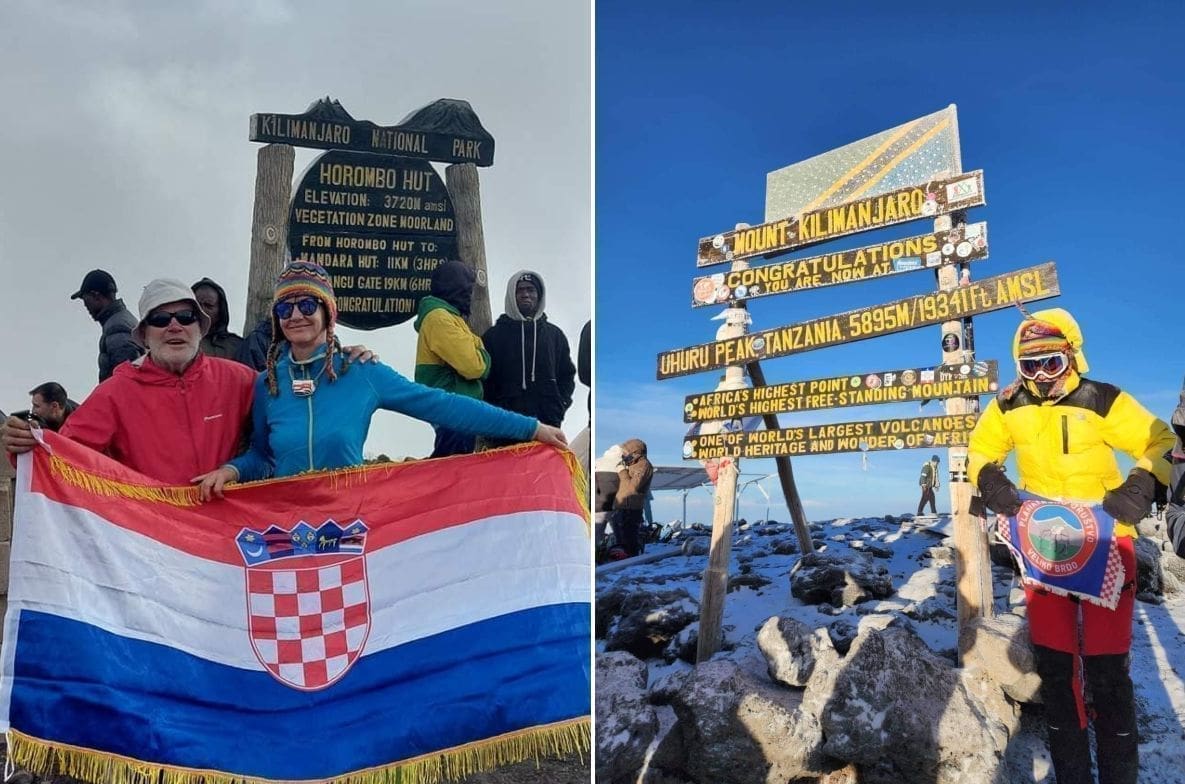 AVANTURA ŽIVOTA Zastava HPD Veliko Brdo na krovu Afrike: Članica društva pratila slijepog planinara