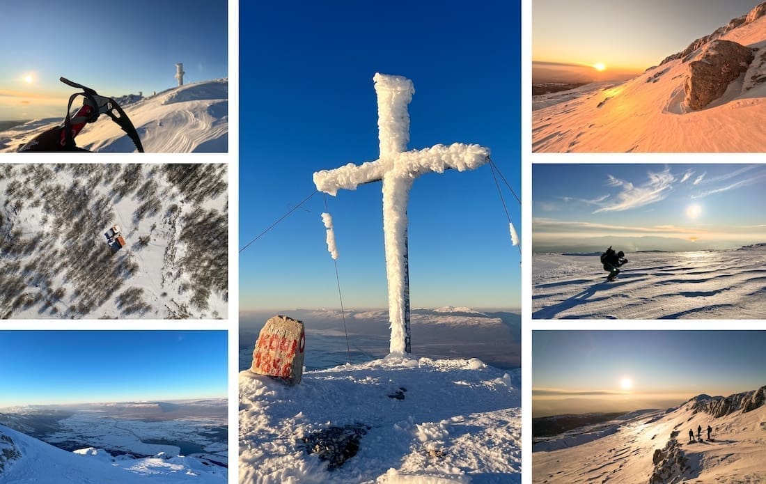 VIDEO Grupa Splićana popela se na ledom i snijegom okovani najviši vrh Kamešnice. Prizori su spektakularni