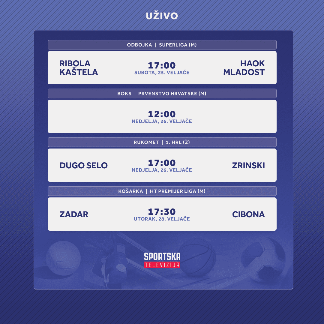 odbojka boks rukomet ko arka