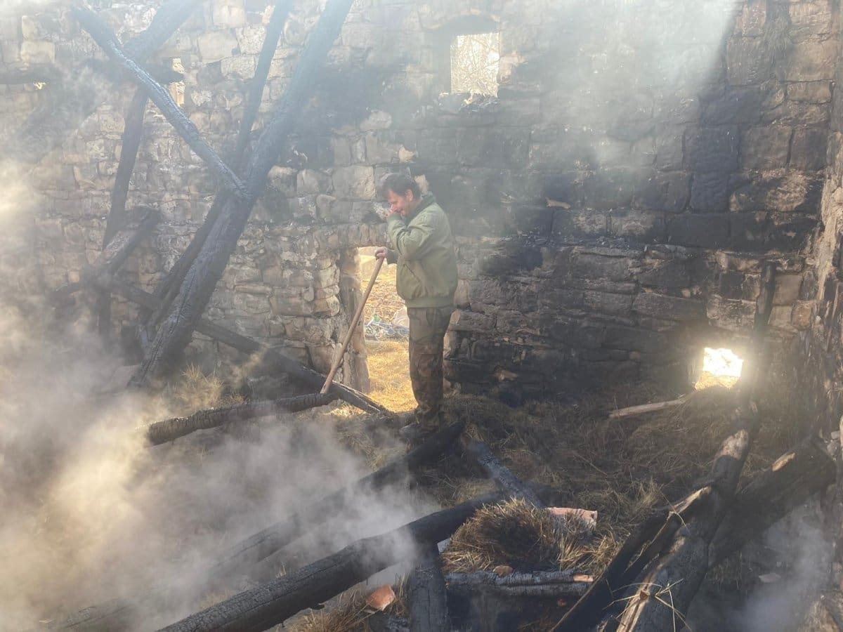 TUŽNA PRIČA INVALIDA DOMOVINSKOG RATA IZ ZAGORE Požar im progutao staju: "Ovo je sve što sam imao u životu i sve je uništeno"