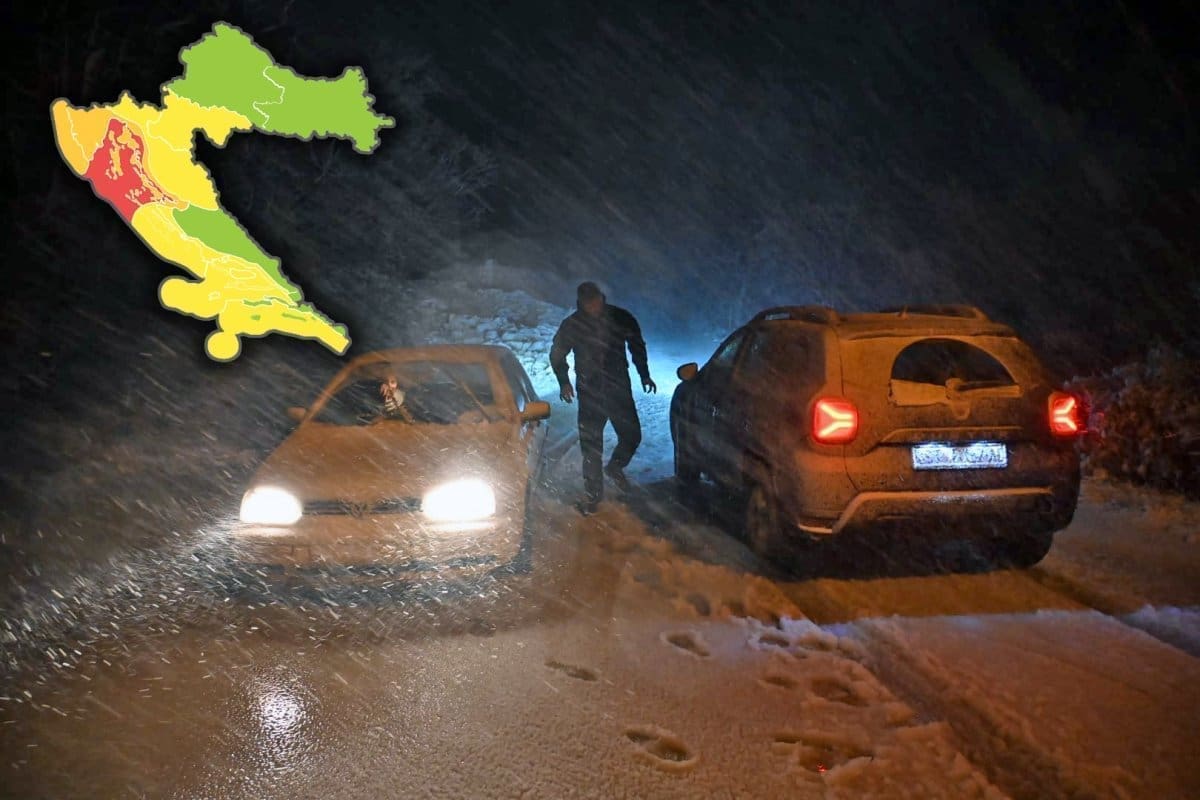 PRIPREMITE KIŠOBRANE Srijeda donosi novo pogoršanje: Ponovno zatvaranje Maslenice i obilan snijeg u Lici!