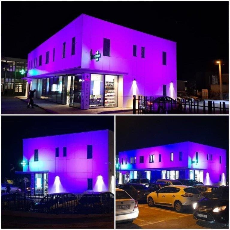 Solin uz osobe s epilepsijom: Nova Ljekarna zasjajila u ljubičastoj boji
