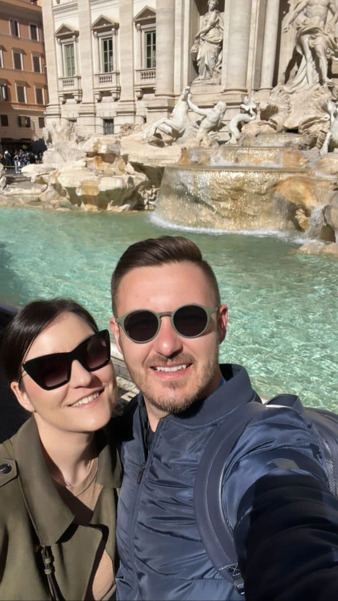 62503442 stjepan vukadin i supruga katarina u rimu