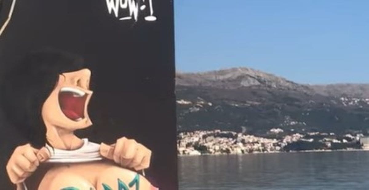 Erotski grafit osvanuo na Duilovu. Pogledajte