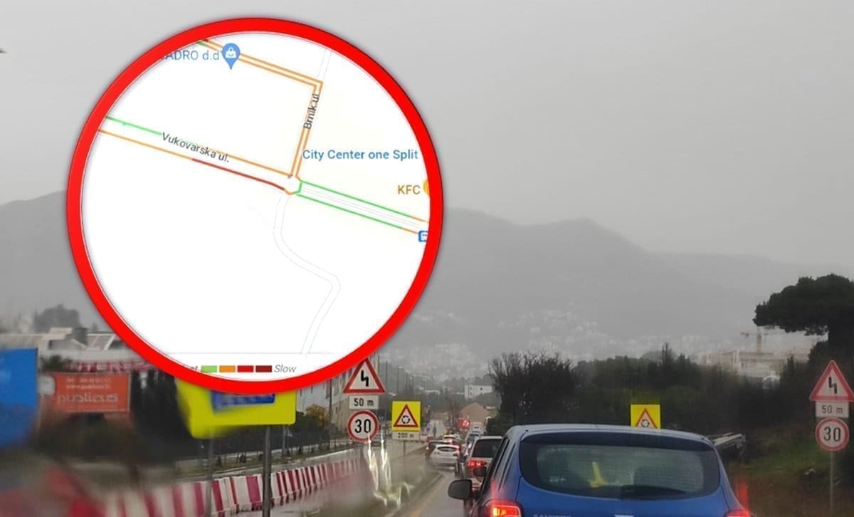 ZAGUŽVALO NA VUKOVARSKOJ Krkljanac je kod trgovačkog centra, svi su pohrlili u shopping: Evo kakva je situacija na skliskoj prometnici