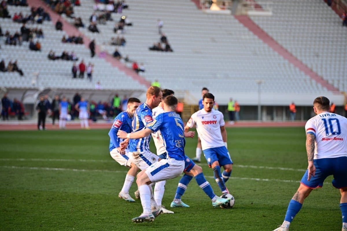 LOKOMOTIVA - HAJDUK 1:0 Lokomotiva povela sjajnim pogotkom Goričana glavom