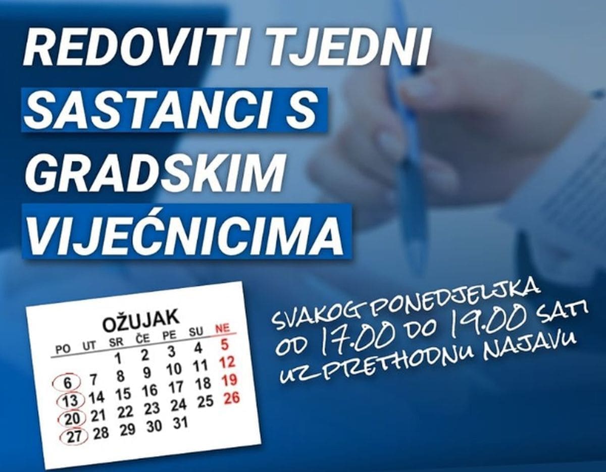 IMATE PROBLEM ILI VAS NEŠTO SMETA? Splitski HDZ: "Naši gradski vijećnici će Vas rado primiti, saslušati i dati sve od sebe..."