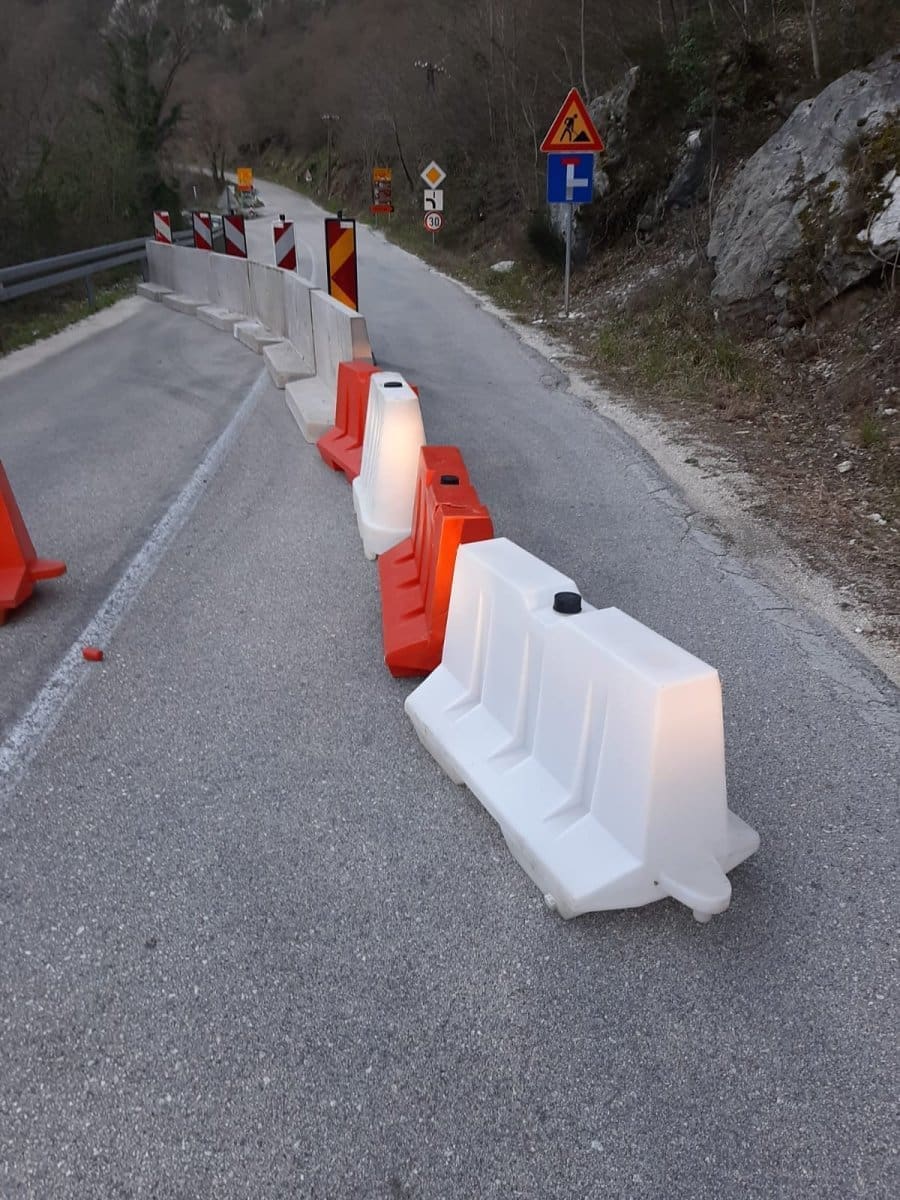 kucice cesta zatvorena