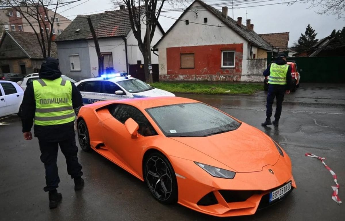 MUP Srbije zaplijenio Lamborghini Vučićeva kumčeta: "Za bahate, bezobzirne i nasilne vozače nem mesta na ulicama"