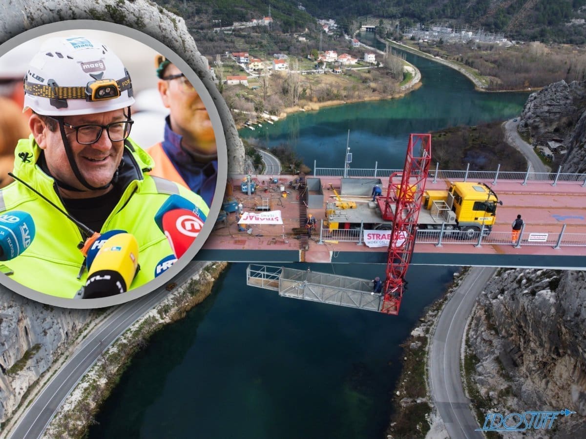 ČOVJEK KOJI JE OBAVIO VARENJE MOSTA PRIZNAO "Dosta me živcirala priča o različitim visinama mosta, hrvatski narod se veseli zlu"