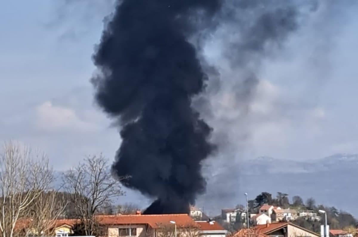 POŽAR U DALMATINSKOJ ZAGORI Prizor uznemirio stanovnike, vatrogasci su na terenu: "Malo je više zadimilo"