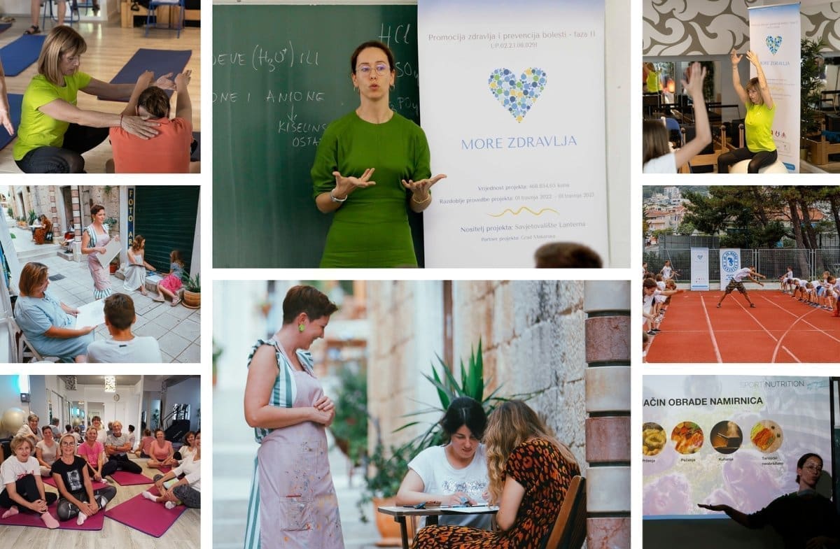 "More zdravlja" je more dobrih navika