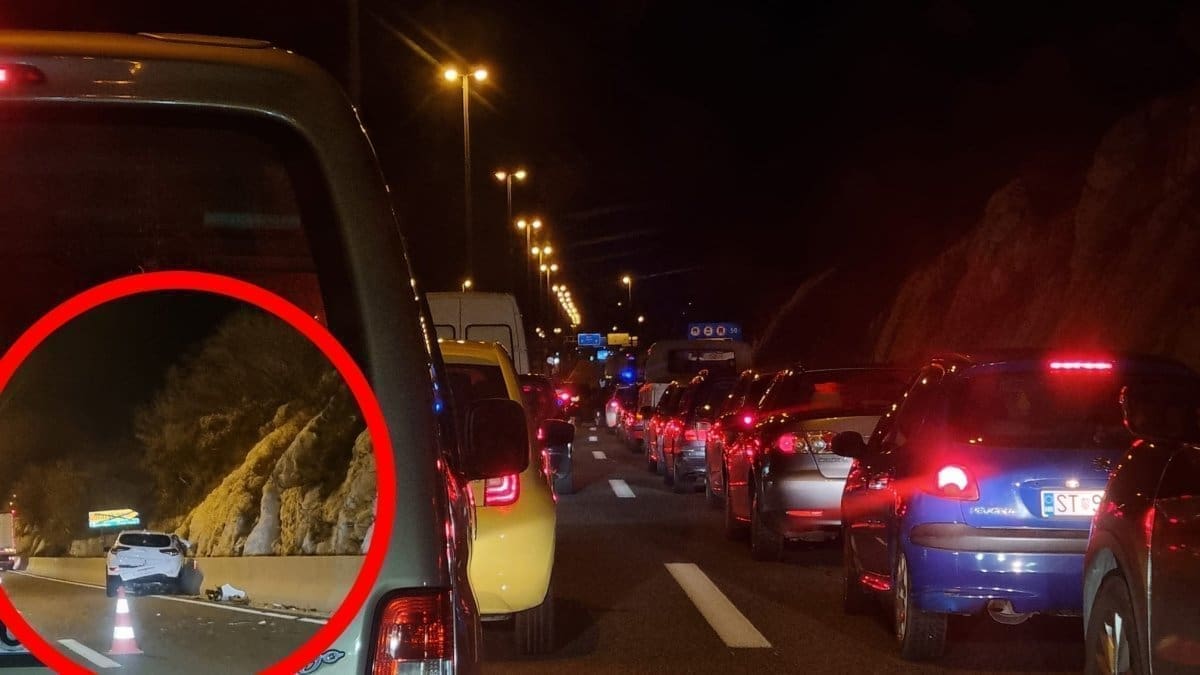 STRAŠNI PRIZORI S MJESTA NESREĆE U DUGOPOLJU Automobil završio u zidu, na mjesto događaja pohitali i vatrogasci