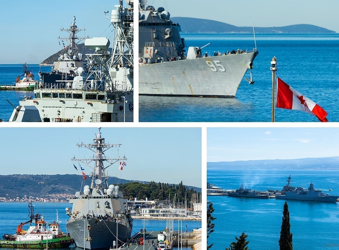 NATO brodovi u Splitu: Evo zašto splitski ugostitelji i taksisti trljaju ruke