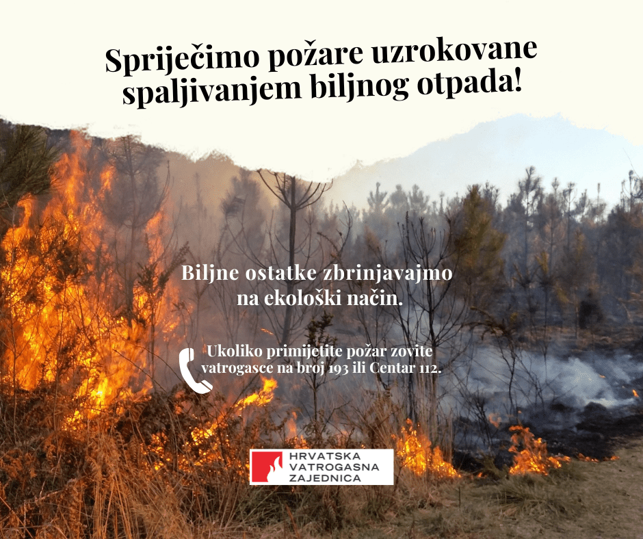 sprijecimo pozare urokovane spaljivanjem korova