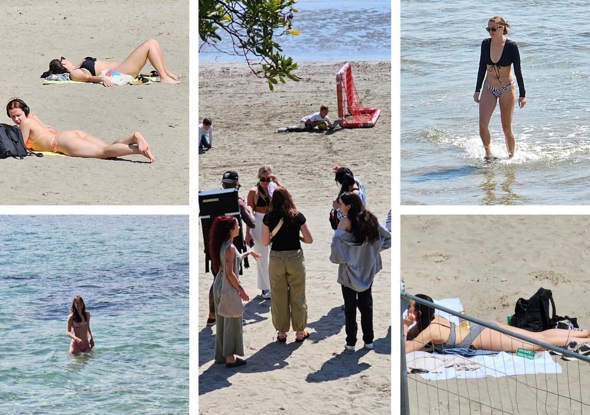 VELIKI PETAK NA BAČVICAMA Turisti krenuli s partyjem, a zgodne kupačice preplavile splitsku plažu