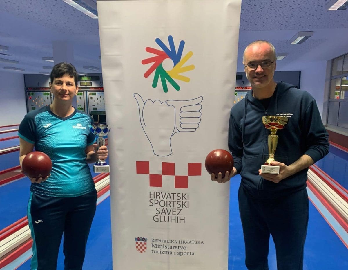 100 GODINA KUGLANJA U SPLITU Kuglački klub gluhih osoba marjan