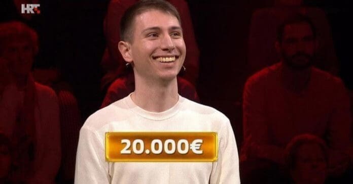 Student iz Dalmacije u zadnjoj je sekundi pobijedio svih petero lovaca i osvojio 20.000 eura u Superpotjeri