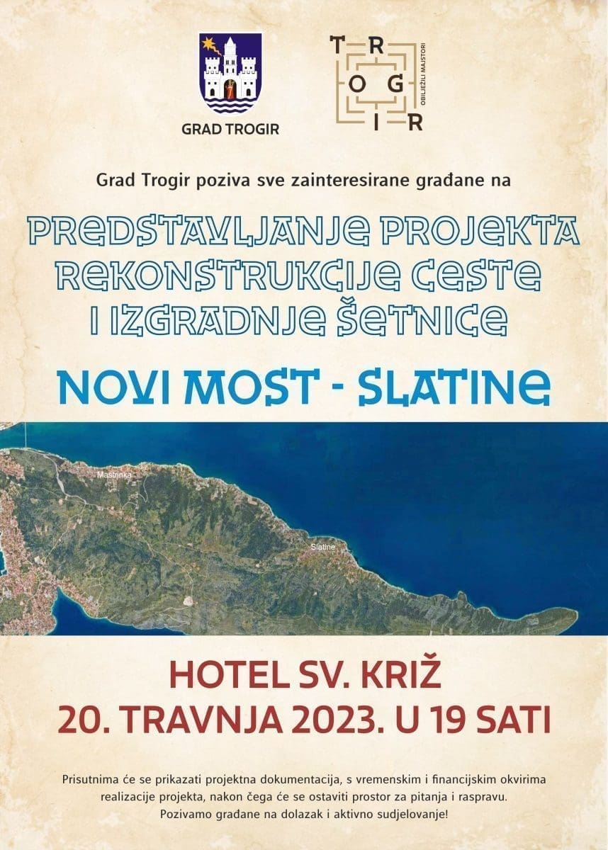 Tribina cesta i   etnica do Slatina