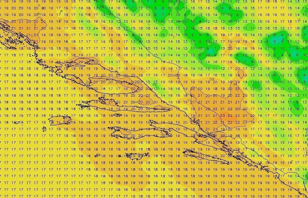 PRED NAMA SAVRŠEN VIKEND Temperature će rasti do 23, no već u ponedjeljak jugo i nova kiša!