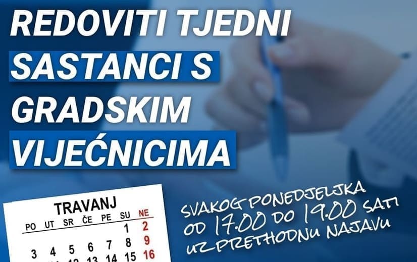 Prošla uskršnja pauza, HDZ-ovi vijećnici iz Splita: "Građani, dođite na druženje i razgovor. Čekamo vas"