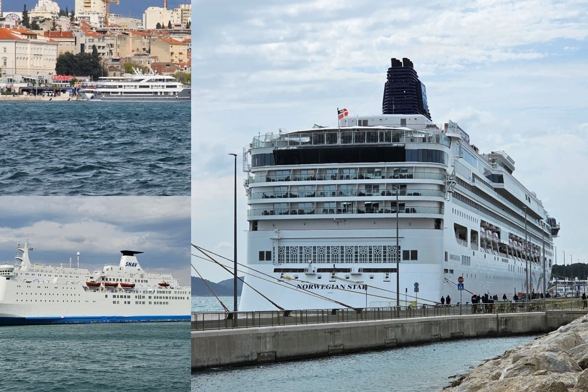 WELCOME! Stigli su nam turisti. Snimili smo prve kruzere u gradskoj luci