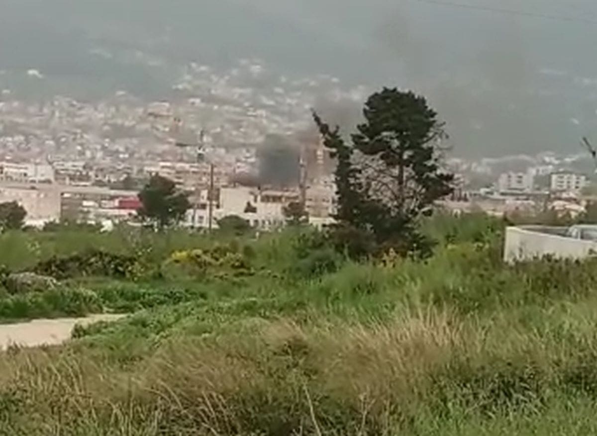 PLANULO NA DRAČEVCU Gusti crni dim širi se tim dijelom grada
