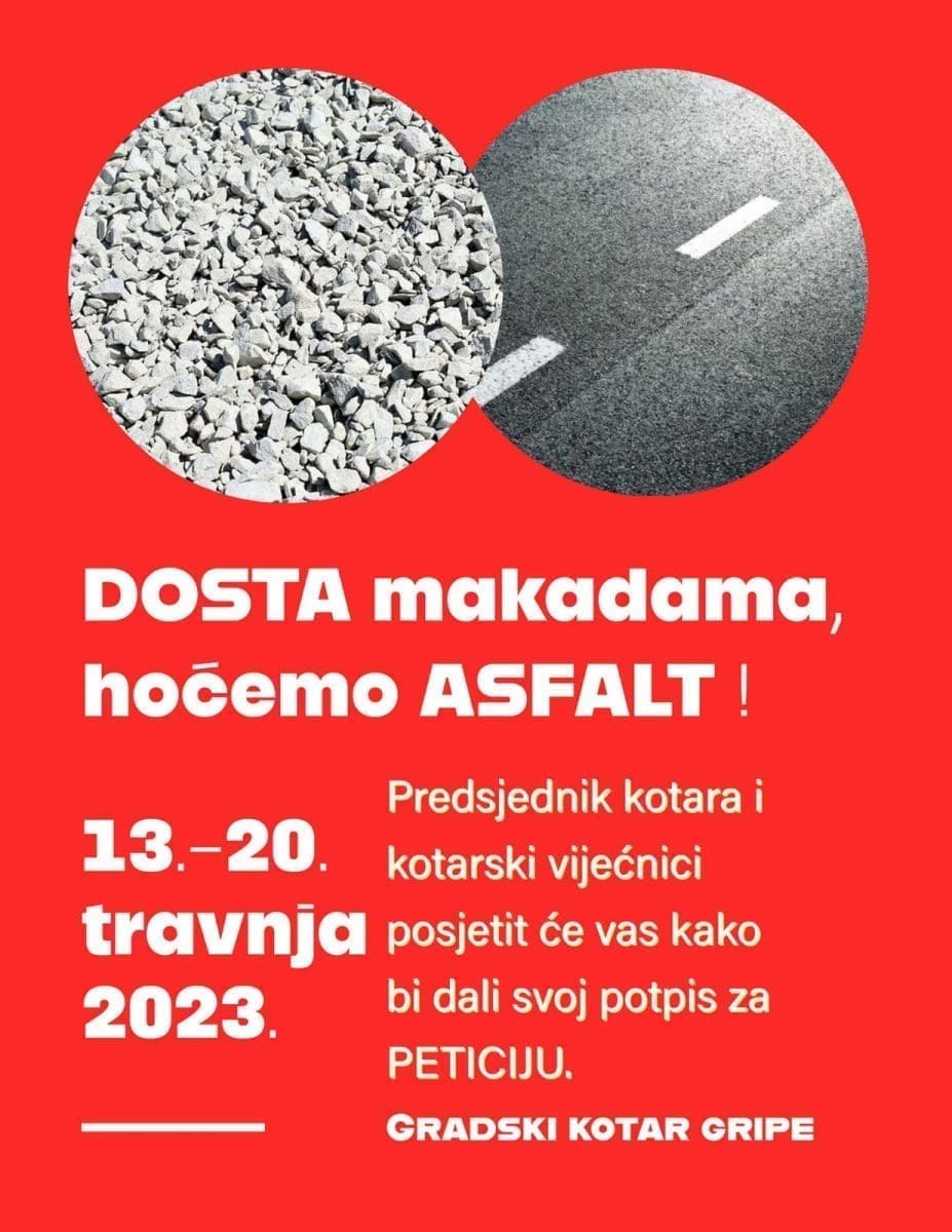gripe makadam