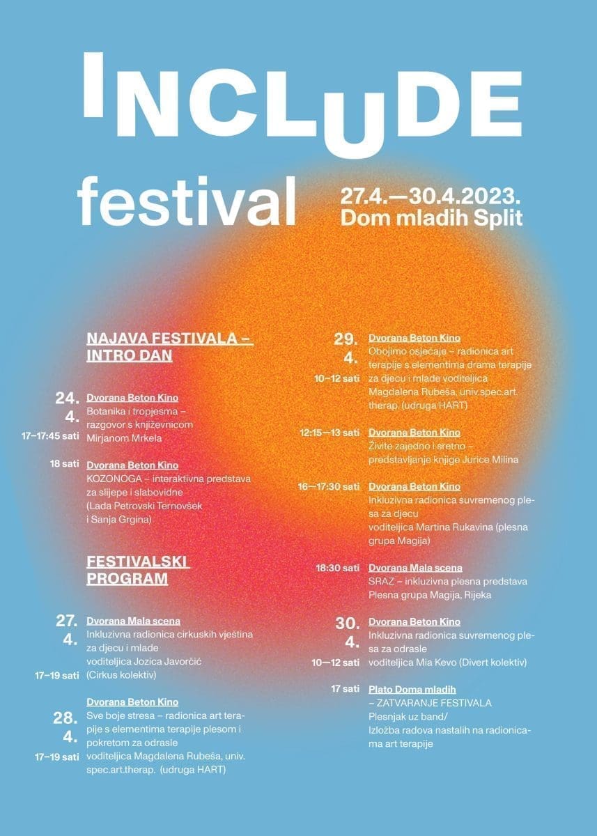 include plakat objava 22