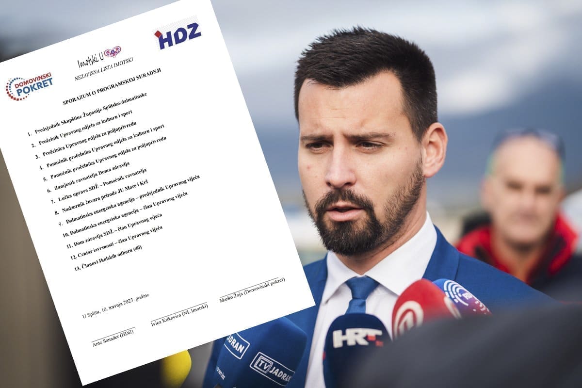 IVOŠEVIĆ OTKRIO "Izašao je draft sporazuma kojim HDZ pokušava osigurati većinu, dostavljen je USKOK-u"